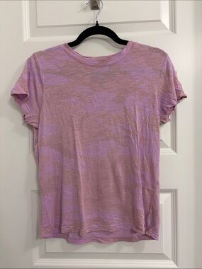 Sanctuary Lavender and Dusty Pink Camouflage Tee